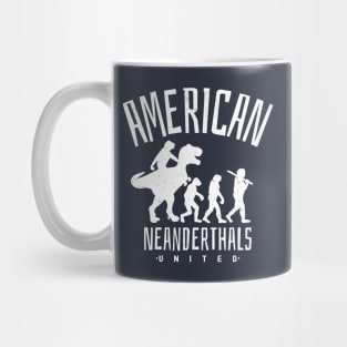 Vintage American Neanderthals United Mug